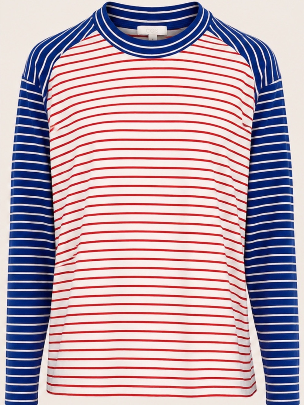 COS Striped Cotton Top Scandinavian Minimalist French Riviera Breton Tee